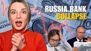 RUSSIA BANK COLLAPSE: HUGE INTEREST RATES & RUBLE FALLING Vlog 877: War in Ukraine