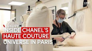 Rare peek into Chanel atelier: What goes into making an haute couture gown?