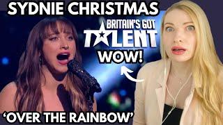 Vocal Coach Reacts: SYDNIE CHRISTMAS 'Over The Rainbow' BGT Final 2024 - In Depth Analysis!