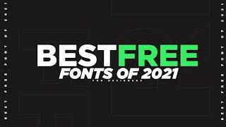 Best Free Fonts for Designers ! ( 2021 )