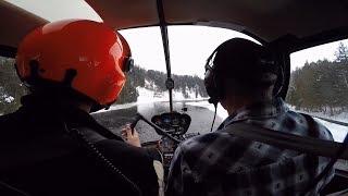 Aux commandes d'un R44-Complexe Capitale Hélicoptere-Quebec