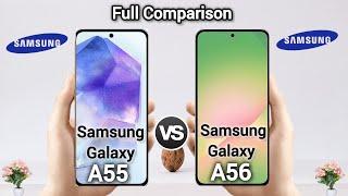 "Samsung Galaxy A55 vs A56 Full Comparison | Specs, Features & Performance Breakdown!"