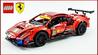 LEGO TECHNIC 42125 Ferrari 488 GTE 'AF Corse #51' Speed Build for Collecrors - Brick Builder