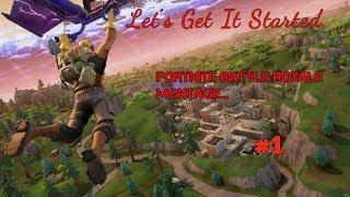 Let's Get It Started - Fortnite BR Montage #1 - Minda999