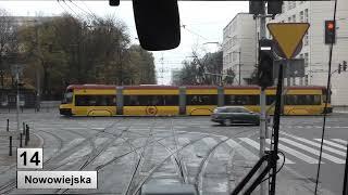 Tramwaje Warszawa 2024 Linia 14