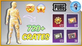 720+ Crate Opening in Pubg Korea | New 472 Donkatsu Medal Crate Opening