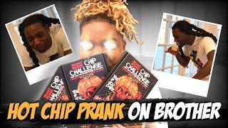 IM SO WRONG!! HOT CHIP PRANK ON @aofdook | THE PRANKS ON MY BROTHER BACK! BOUGIE CINNAMON ROLLS