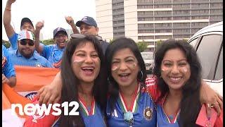 Fans pack Eisenhower Park for Ireland-India match at Cricket World Cup on LI | News 12