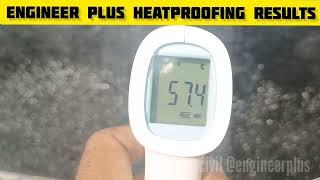 Heatproofing " Results" || EngineerPlus || P.S.CIVIL