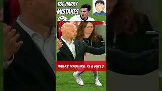 Manchester United's Harry Maguire's Defensive Mishaps