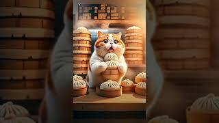 cat still food in super market #cat #cartoon #shorts #shortsfeed #story