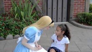Alice Makes a Friend in Disney World