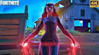 Scarlet Witch Gameplay - Fortnite (4K 60FPS)