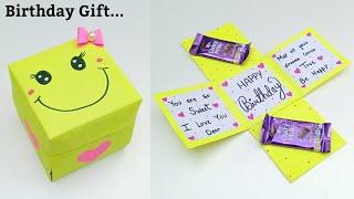 How To Make Birthday Gift Box  / birthday gift making / handmade birthday gift idea / birthday gift