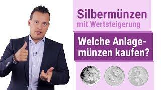 Silbermünzen mit Wertsteigerung  Welche Anlagemünzen kaufen? 