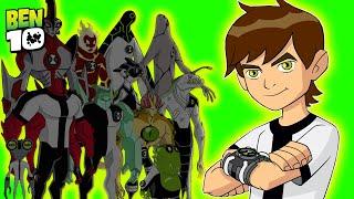 Ben 10 Classic Season 4 All Alien Transformations // Ben 10 Classic Transformations