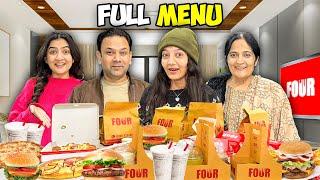 WE ORDERED A FULL MENU OF FOUR | Honest Review | Sistrology