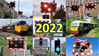 Level Crossings & Trains in 2022 - End of year compilation