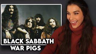 First Time Reaction to Black Sabbath - "War Pigs"