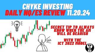 How To Trade ICT Concepts | Must Know SECRET TIP To Predict Bearish AM Session