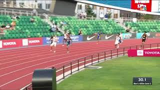 Quincy Hall Smashes Matthew Boling in 400m Semi-Final - USATF Outdoor Championships 2023