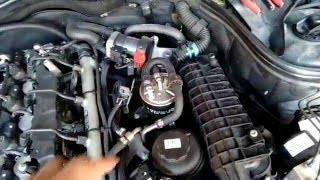 Easy Diesel Filter Change - Mercedes C Class w203 220 CDI -  JingFix