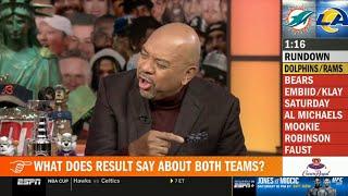 Pardon the Interruption | Dolphins will make playoffs? - Michael Wilbon on Tua Tagovailoa sinks Rams