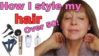 How I Style My Hair | Hair Loss, Fine Hair Tips and Tricks for Over 50!