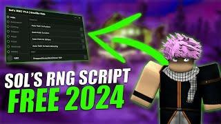 Sols Rng Script Hack 2024 | FAST Auto Roll AURA HACK | INF BOOST ITEM LUCK | OP CHEAT 2024