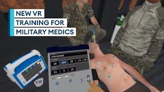 Virtual reality could help military medics prepare for battlefield