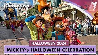  Mickey’s Halloween Celebration parade is BACK at Disneyland Paris 2024.