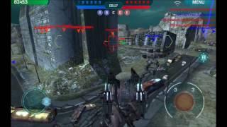 War Robots Test Server: Weapon-switching Light bot and Invisible Pattons