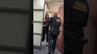 Federal Dept. of Homeland Security police handcuff Democratic Rep. Nadler's congressional staffer