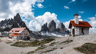 Wandertour zu den drei Zinnen und der Dreizinnenhütte