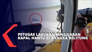 Polisi Lakukan Pengejaran Kapal Hantu di Kepulauan Bangka Belitung yang Diduga Membawa Barang Ilegal