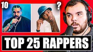 TOP 25 RAPPERS IN THE WORLD