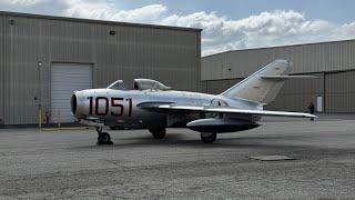 Mikoyan Gurevich MiG-15bis Flying Demonstration