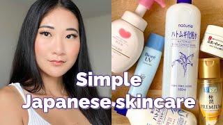 Simplified Japanese Skincare Routine | 5-steps