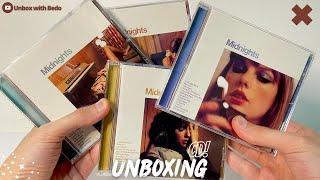 Taylor Swift "Midnights" All The Editions CD UNBOXING