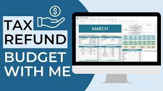 Tax Refund Budget With Me - 2023