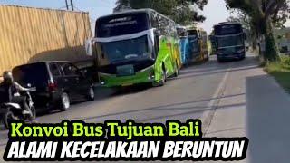 Kecelakaan Beruntun Bus Pariwisata di Mijen Demak || Rimba Raya || MAN 01 Jepara