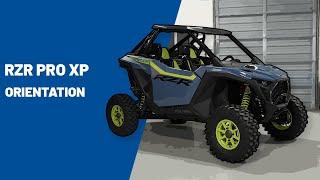 2025 RZR Pro XP | Orientation | Polaris RZR®