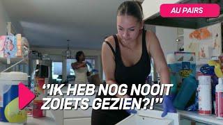 De au pairs ruimen RANZIG huis op | AU PAIRS | NPO 3 TV