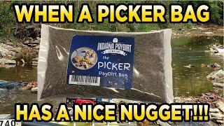 ProspectingGear.com 2lb Indiana Picker Bag Gold Paydirt Review #264