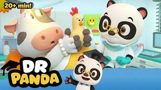 Dr. Panda  Dr. Panda is a Doctor, Dentist, & Meteorologist! 🩺 (Full Episodes) | Kids Learning Video