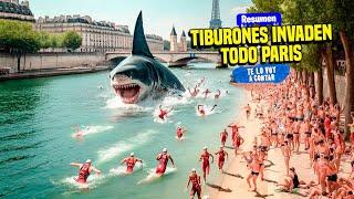  LAS CATACUMBAS DE PARIS se LLENAN DE TIBURONES INUNDANDO TODO el pais | RESUMEN