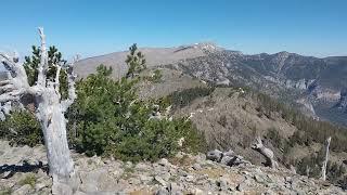 View From Griffith Peak at Mt Charleston