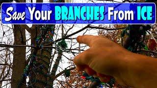 How To Save Christmas Tree Branches From Ice
