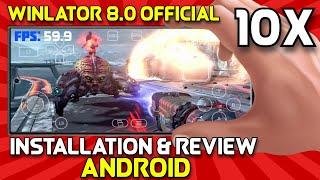 Finally Winlator 8.0 Official is here - Review & Big Performance Improved - Android 14 Supported