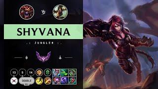 Shyvana Jungle vs Nidalee - KR Master Patch 14.10